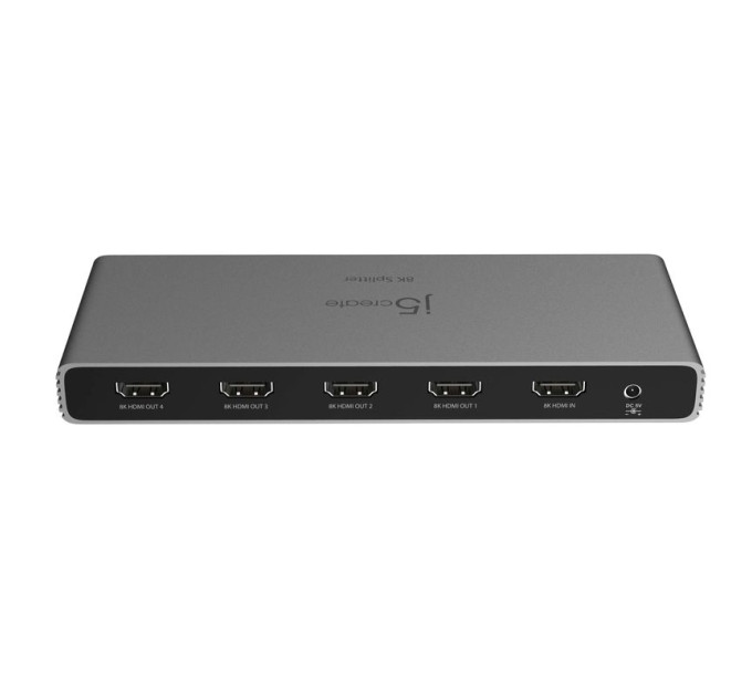 J5create Розгалужувач HDMI сигналу j5create JDSH814-N, на 4 порти HDMI v. 2.1