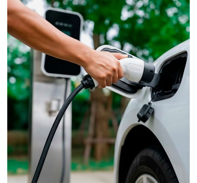 EnerGenie Зарядний кабель для електромобіля  Energenie EV-T2MF-11KW-4M