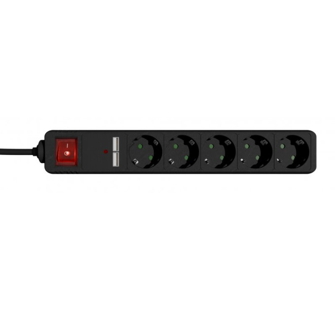 EnerGenie Мережевий подовжувач Energenie SPG5-U2-5-02