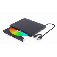 Зовнiшній DVD Gembird DVD-USB-03,  USB3.0