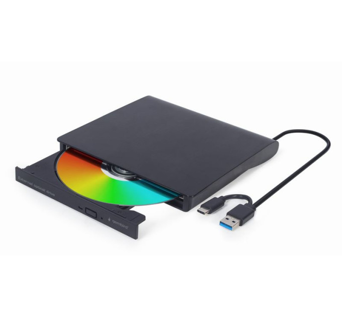 Gembird Зовнiшній DVD Gembird DVD-USB-03,  USB3.0
