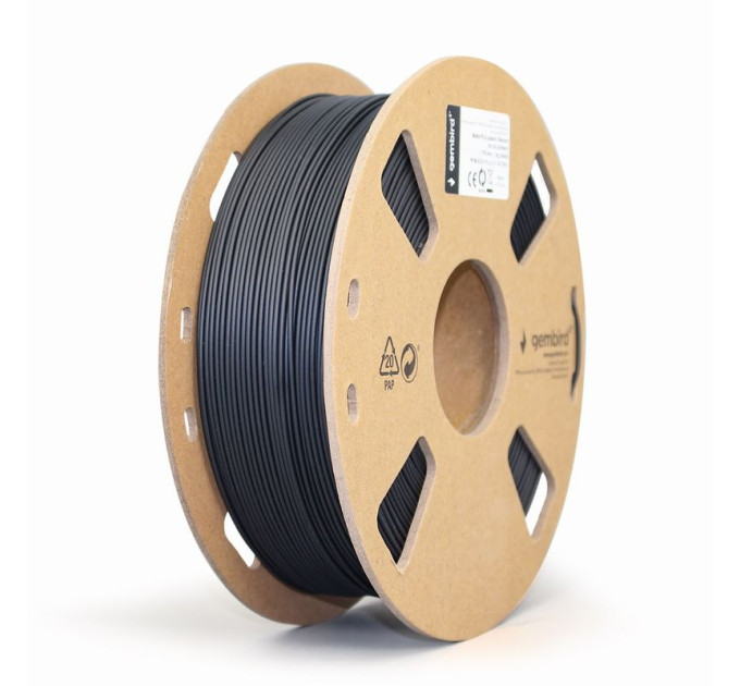 Gembird Пластиковий матеріал (филамент) для 3D-принтера 3DP-PLA1.75-01-MTBK