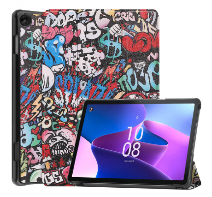 Чохол до планшета BeCover Smart Case Lenovo Tab M10 TB-328F (3rd Gen) 10.1" Graffiti (708294)