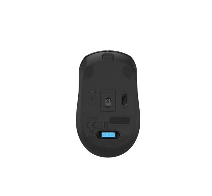 A4Tech Миша бездротова A4Tech Fstyler FG15CS Air2 (Black),  USB, колір сірий