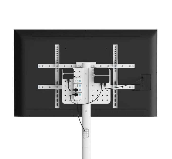 Gembird Підлогова тумба під телевізор  Gembird TVS-86TR-01-W