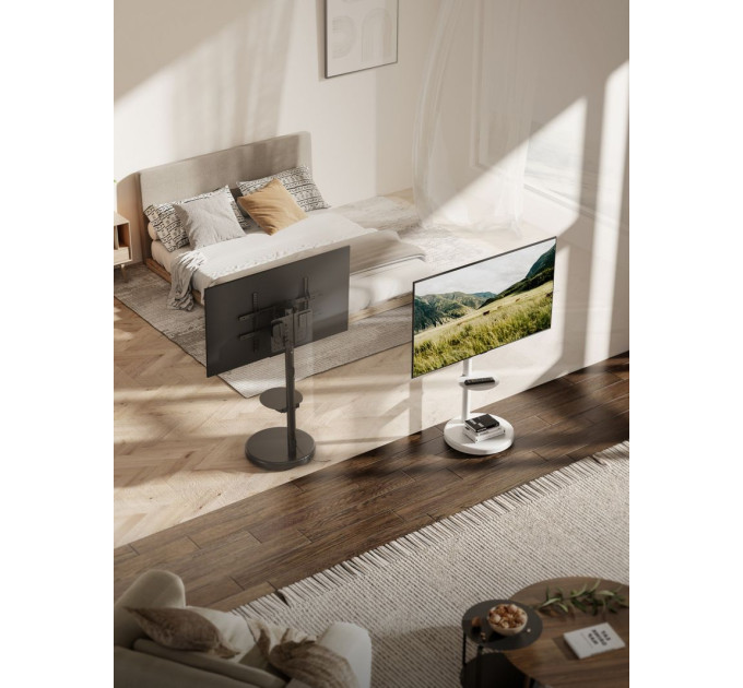 Gembird Підлогова тумба під телевізор  Gembird TVS-86TR-01-W