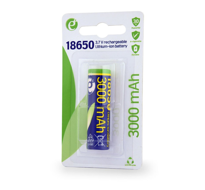 EnerGenie Акумулятор електричний Energenie EG-BA-18650-10C/3000