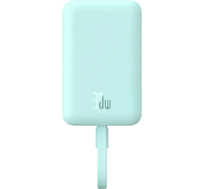 Baseus Універсальна мобільна батарея Baseus Magnetic Mini 10000mAh, 30W Blue (P1002210B333-00)