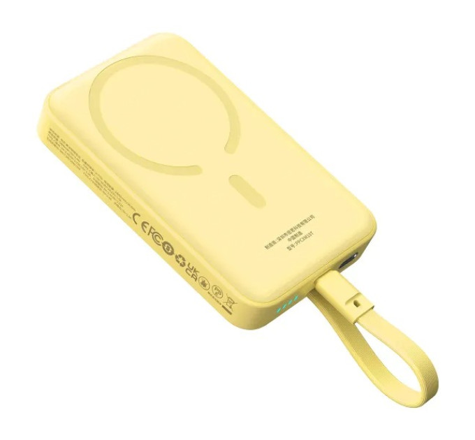 Baseus Універсальна мобільна батарея Baseus Magnetic Mini 10000mAh, 30W Yellow (P1002210BY23-00)