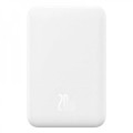 Baseus Універсальна мобільна батарея Baseus Magnetic Mini 5000mAh, 20W White (P10022107223-00)