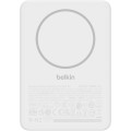 Belkin Універсальна мобільна батарея Belkin Power Bank Slim Magnetic 5000mAh 15W White (BPD010HQWH)