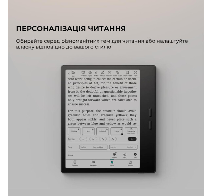 BOOX Електронна книга BOOX Go Color 7 Gen2 Black (bundle pack)