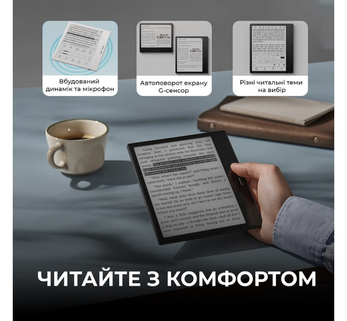 BOOX Електронна книга BOOX Go Color 7 Gen2 Black (bundle pack)