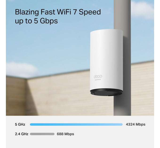 TP-Link WiFi Mesh-система TP-Link Deco BE25-Outdoor (1-pack)