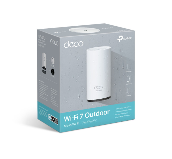TP-Link WiFi Mesh-система TP-Link Deco BE25-Outdoor (1-pack)