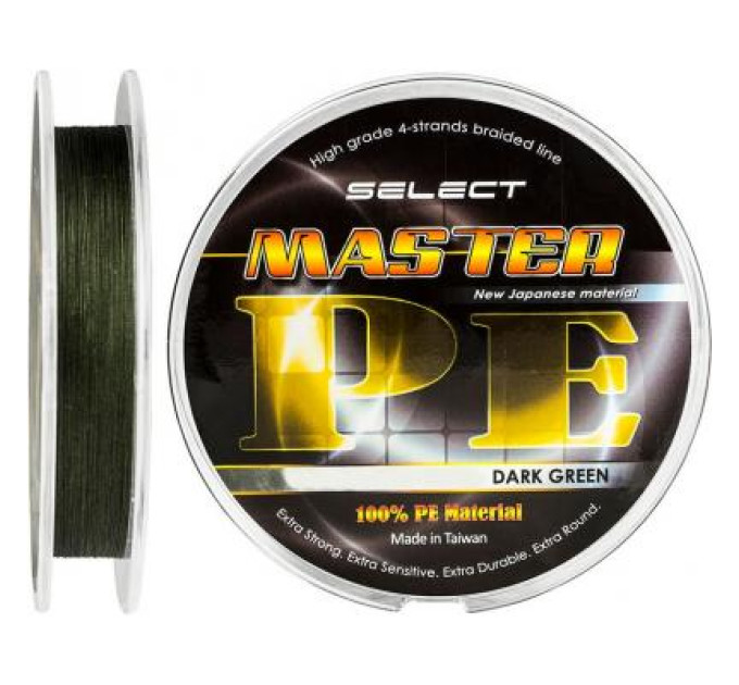 Select Шнур Select Master PE 100m 0.20мм 24кг (1870.01.47)