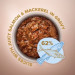 Вологий корм для собак Club 4 Paws Selection Плюс Шматочки з лососем та макрелью в соусі 85 г (4820215368056)