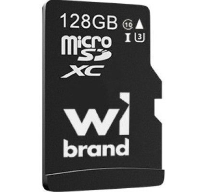 Карта пам'яті Wibrand 128GB mictoSD class 10 UHS-I U3 (WICDHU3/128GB)