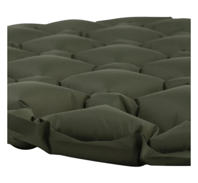 Highlander Туристичний килимок Highlander Nap-Pak Inflatable Sleeping Mat PrimaLoft 5 cm Olive (AIR072-OG) (930481)