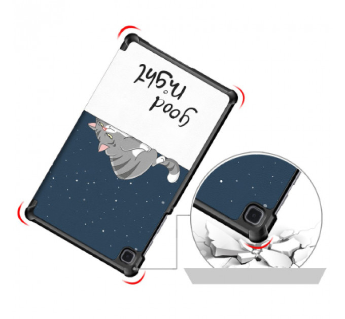 Чохол до планшета BeCover Smart Case Samsung Galaxy Tab A7 Lite SM-T220 / SM-T225 Good Night (708323)