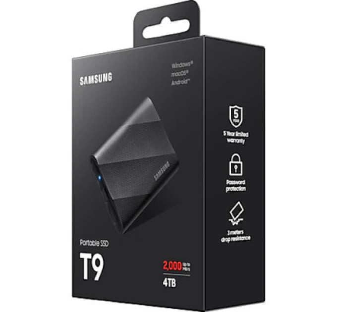 Накопичувач SSD USB 3.2 4TB T9 Samsung (MU-PG4T0B/EU)