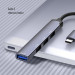 Концентратор ColorWay USB-C 4-в-1 USB2.0х3/USB3.0 (CW-HUB04)