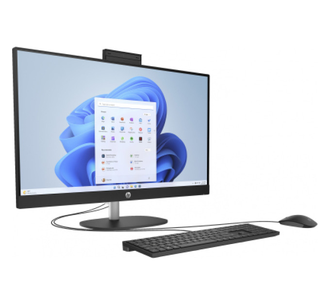 Комп'ютер HP 27-cr0030ua AiO / Ryzen7 7730U, 16, 512, WiFi, Cam, K&M (A1QY0EA)