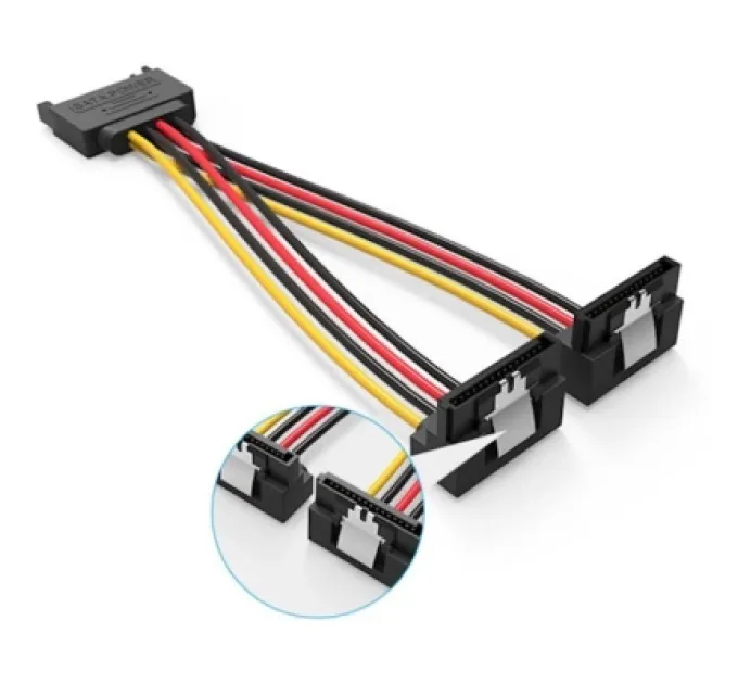 Vention Кабель живлення Serial ATA Male to 2xSATA Female Vention (KDBBB)