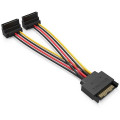 Vention Кабель живлення Serial ATA Male to 2xSATA Female Vention (KDBBB)