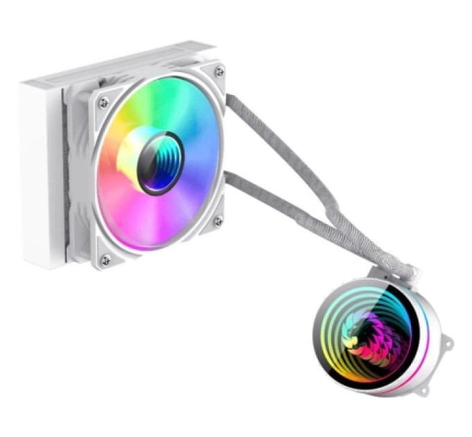 Система рідинного охолодження Gamemax Iceburg 120 White infinity