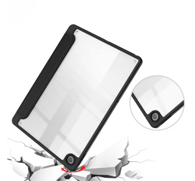 Чохол до планшета BeCover Soft Edge PM Lenovo Tab M10 Plus TB-125F (3rd Gen)/K10 Pro TB-226 10.61" Black (708366)