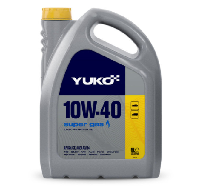 Моторна олива Yuko SUPER GAS 10W-40 5л (4820070244519)
