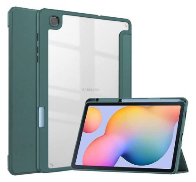 Чохол до планшета BeCover Soft Edge Pencil Mount Samsung Galaxy Tab S6 Lite 10.4 P610/P613/P615/P619 Dark Green (708353)