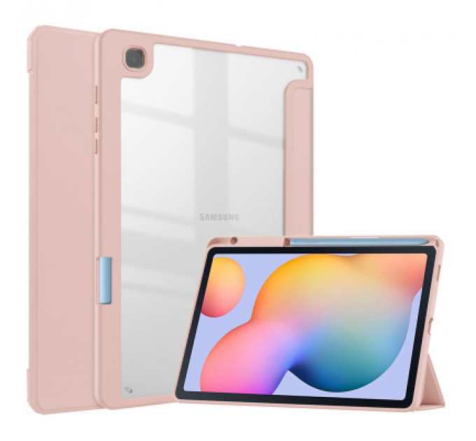 Чохол до планшета BeCover Soft Edge Pencil Mount Samsung Galaxy Tab S6 Lite 10.4 P610/P613/P615/P619 Rose Gold (708355)