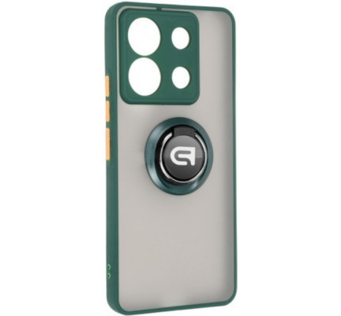 Чохол до мобільного телефона Armorstandart Frosted Matte Ring Xiaomi Redmi Note 13 Pro 5G / Poco X6 5G Dark Green (ARM72725)