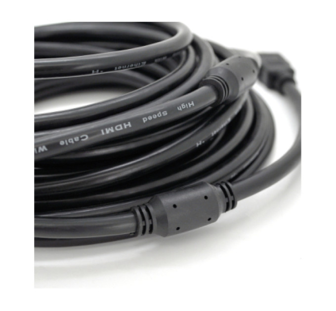 Кабель мультимедійний HDMI M to HDMI M 15.0m V1.4 1080P black Ritar (HDMI(M)/(M)V1.4-15m-94B)