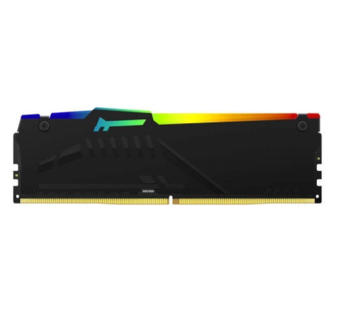 Модуль пам'яті для комп'ютера DDR5 128GB (2x64GB) 5600 MHz Beast RGB Kingston Fury (ex.HyperX) (KF556C40BBAK2-128)