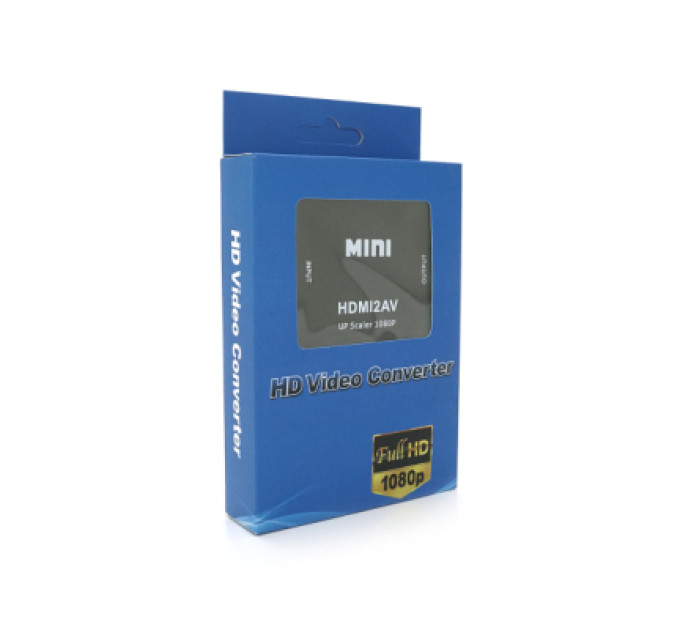 Перехідник HDMI F to 3xRCA F AV 720P/1080P black Voltronic (YT-CM-HDMI/AV-B)