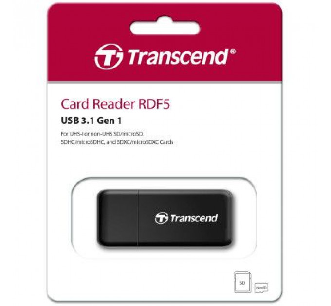 Зчитувач флеш-карт Transcend TS-RDF5K