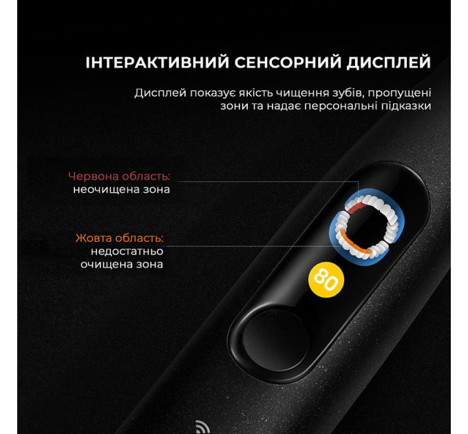 Oclean Електрична зубна щітка Oclean X Ultra 20 Electric Toothbrush Black