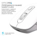 OfficePro Мишка OfficePro M265W Wireless/Bluetooth Silent Click White (M265W)