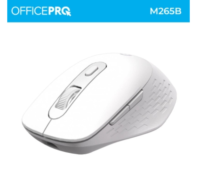OfficePro Мишка OfficePro M265W Wireless/Bluetooth Silent Click White (M265W)