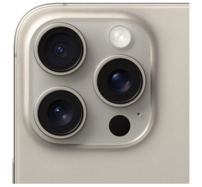 Мобільний телефон Apple iPhone 15 Pro Max 256Gb Natural Titaniume Sim (REFA) BREEZY (2AMU683)