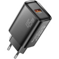 Essager Зарядний пристрій Essager USB-A QC3.0 45W black (ECT45W-RPB01-Z)