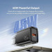 Essager Зарядний пристрій Essager USB-A QC3.0 45W black (ECT45W-RPB01-Z)
