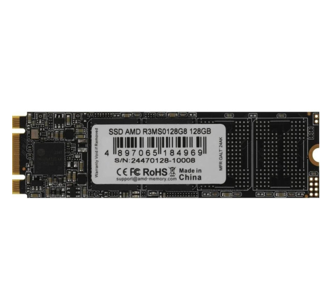 Накопичувач SSD 128GB AMD Radeon R3 M.2 2280 SATA III 3D NAND TLC (R3MS0128G8)