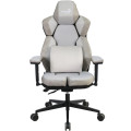 Крісло для геймерів AeroCool XTAL Loft Air Light Grey (TEGC-2100104.41)