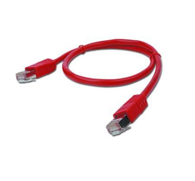 Cablexpert Патч корд Cablexpert PP12-1M/R, UTP, категорія. 5E, литий,  50u" штекер із фіксатором, 1 м, червоний