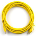 Ritar Патч-корд Ritar 5м, RJ-45, Cat.5e, CU, медь, желтый (02932)