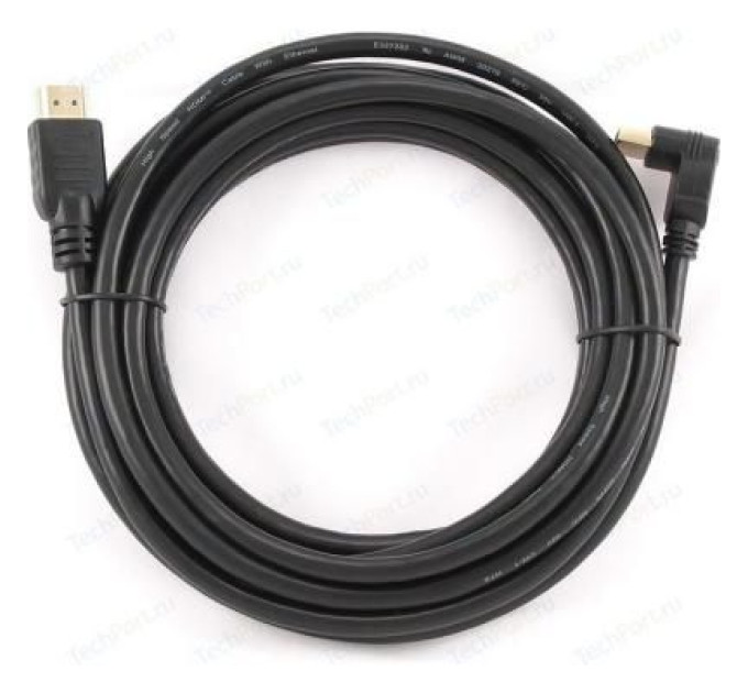 Cablexpert Кабель Cablexpert CC-HDMI490-15, HDMI V.1.4 вилка/кутова вилка, з позолоченими контактами, 4.5 м